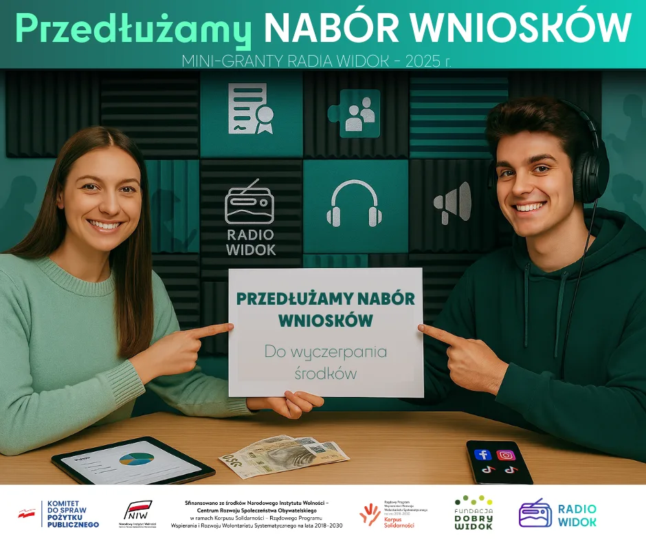 PRZEDLUZAMY Wielkie mini granty 2025 r. 2